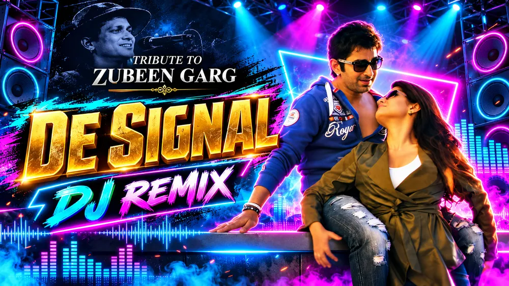 De Signal DJ ABHI Remix tribute to Zubeen Garg cover